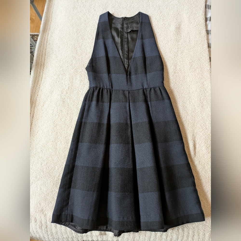 Proenza Black and Blue Striped Dress, 2